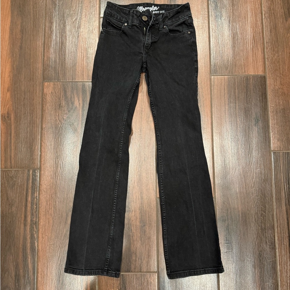 Wrangler Women's Black Boot Cut Jeans